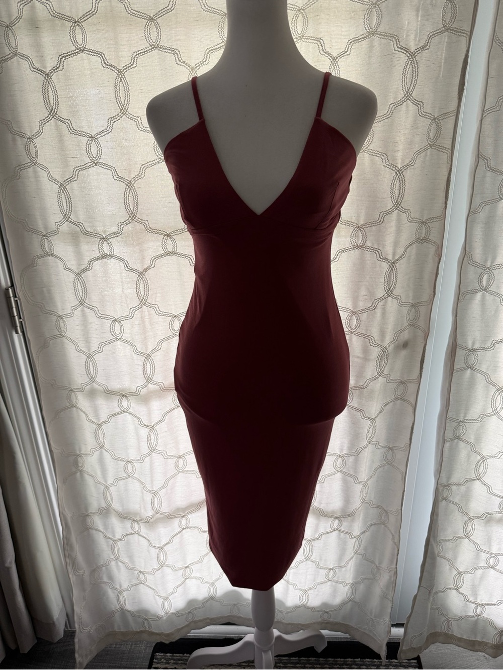 Dance & Marvel mauve bodycon dress